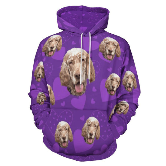 Custom Hoodie FACE PATTERN