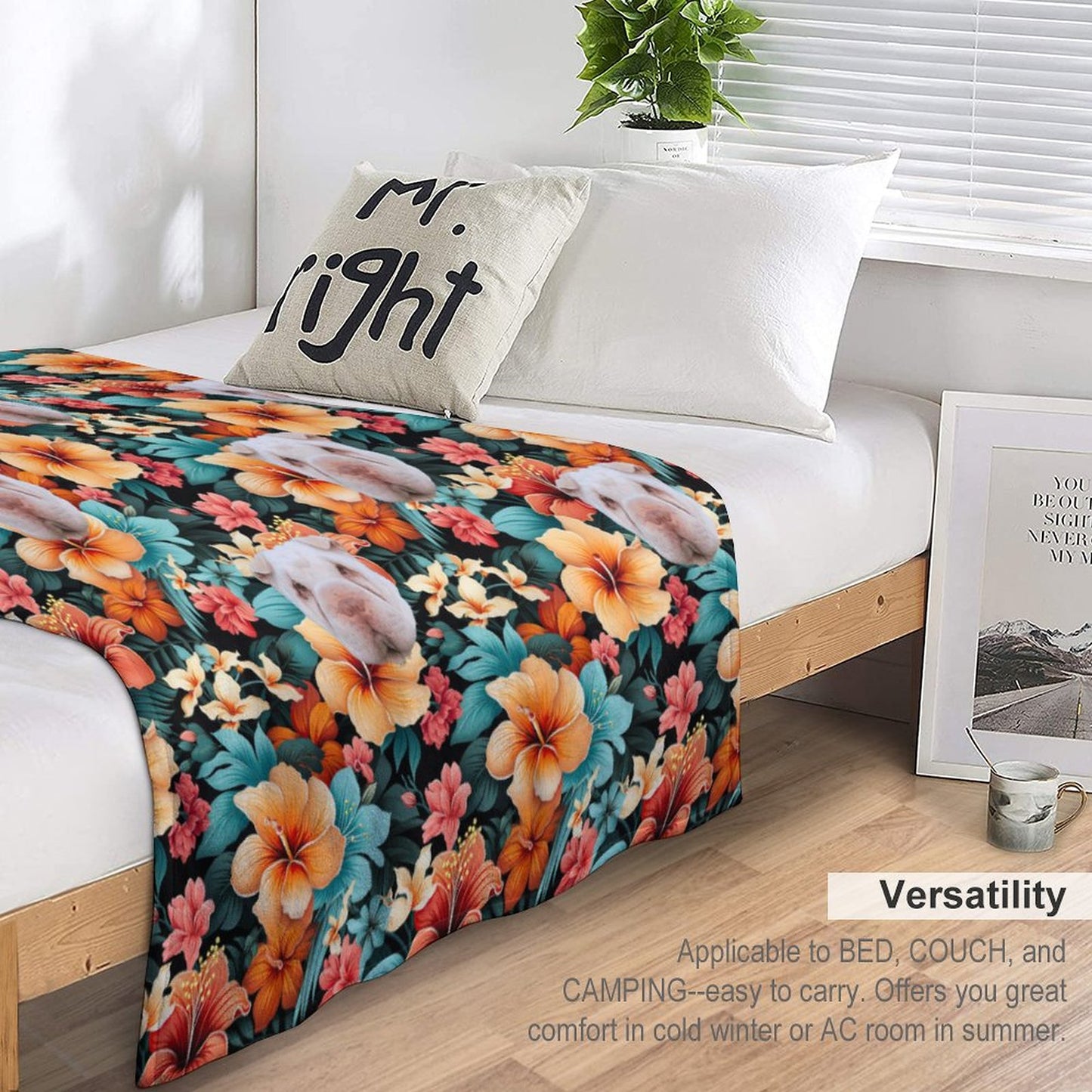 280gsm Flannel Blanket-30"x40" (Dual-sided Printing)