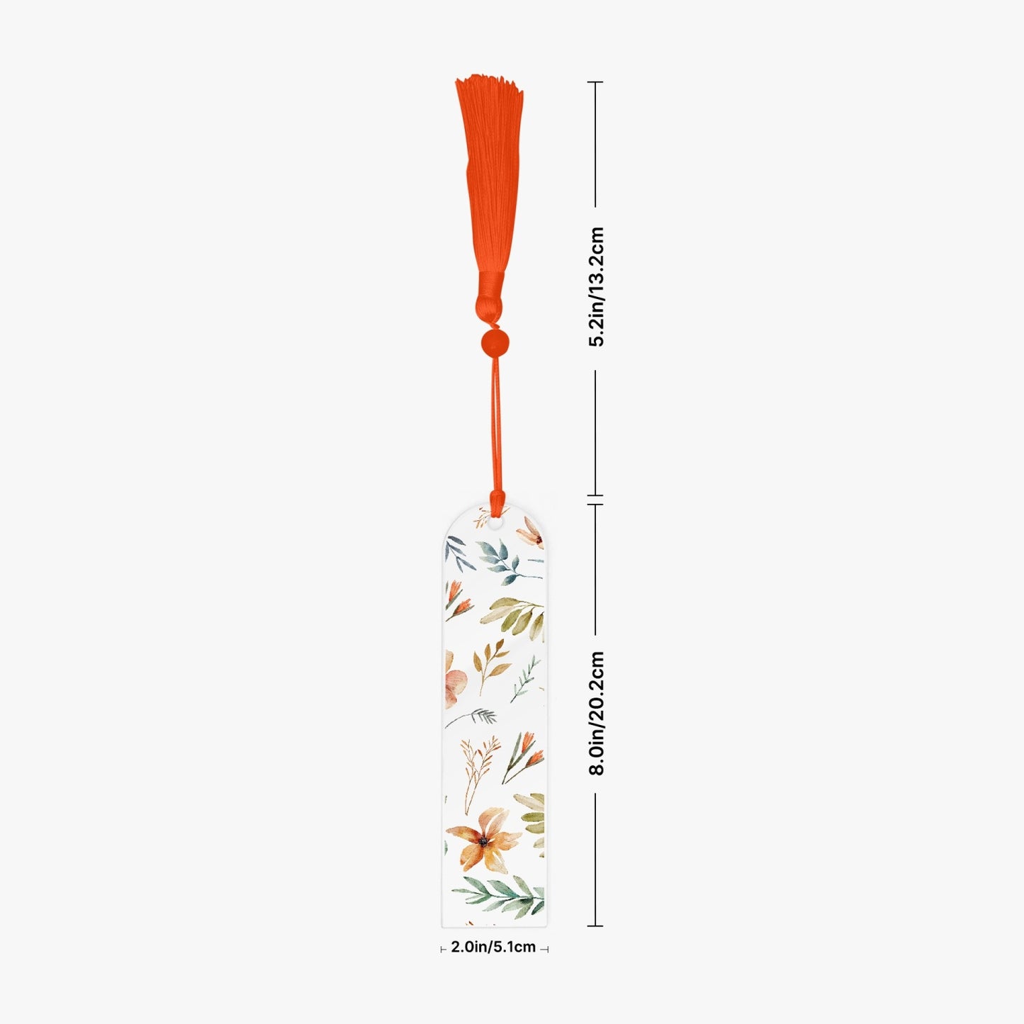 1118. Acrylic Bookmark - Semicircle