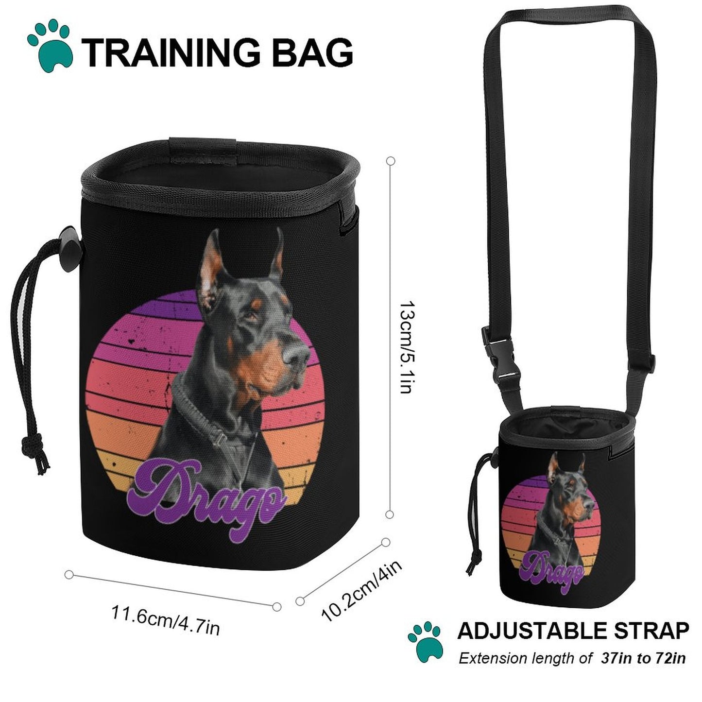DRAGO - Dog Treat Training Bag