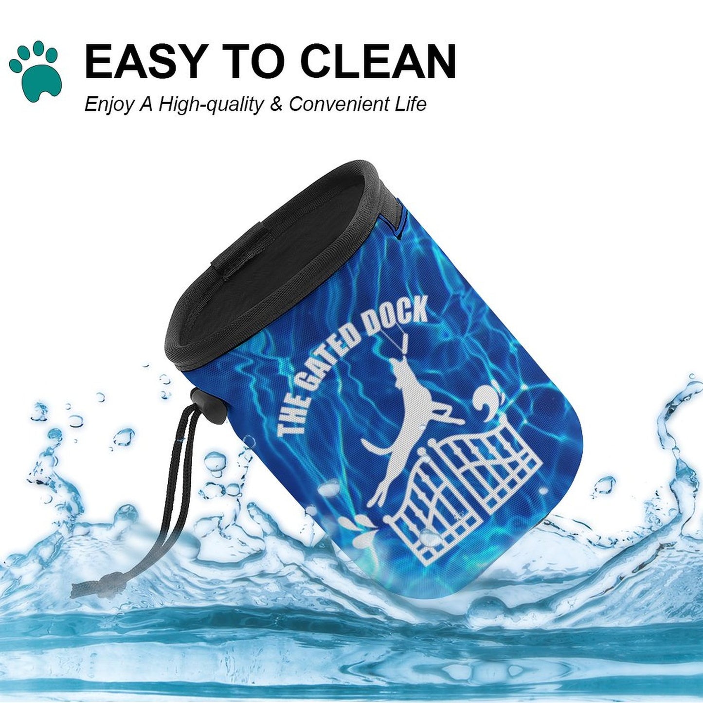 GATED DOCK Dog Treat  Bags