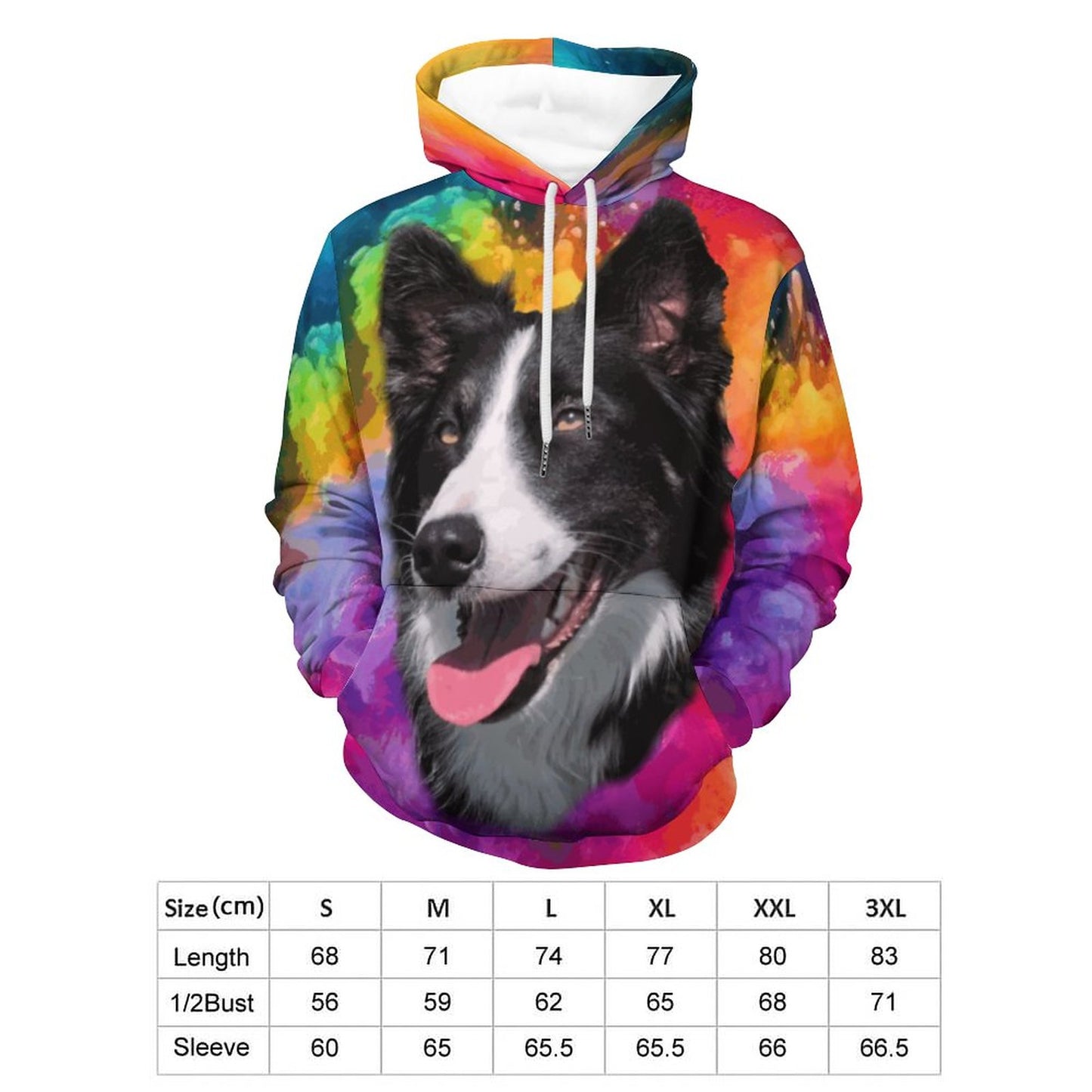 230gsm Printed Hoodie for Men (All-Over Printing)