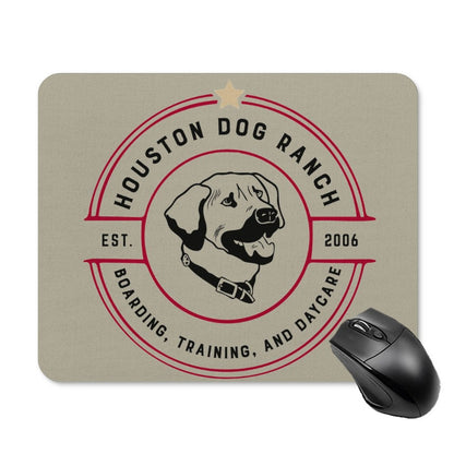HOUSTON DOG RANCH Square Mouse Pad