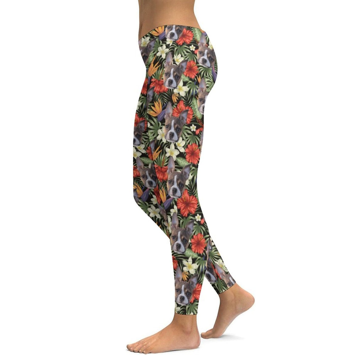 HAWAIIAN STYLE FACE - Hot Yoga Pants for Women