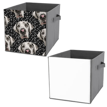 FACE w PAWS-n-BONES Folding Storage Bin