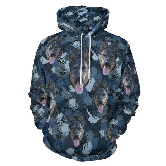 Custom Hoodie FACE PATTERN