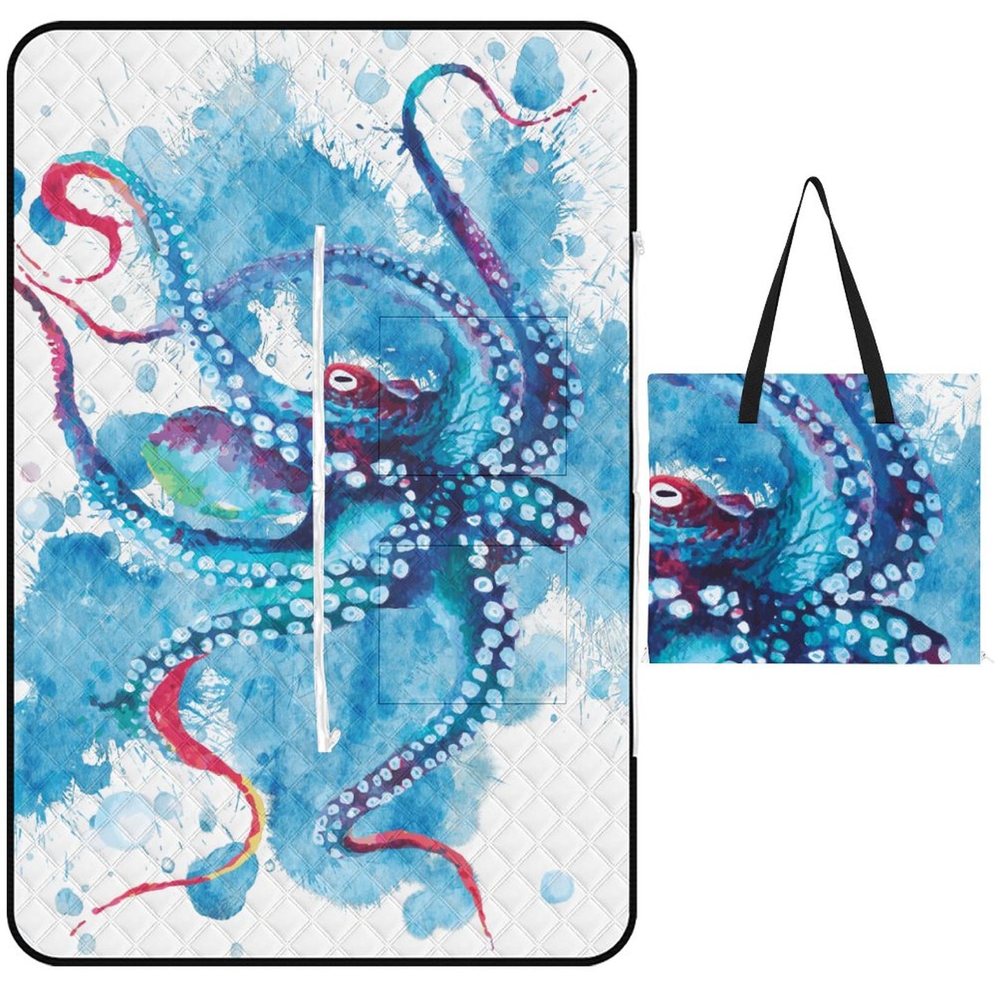 Zipper Foldable Picnic Mat-59"x39"/150x100cm
