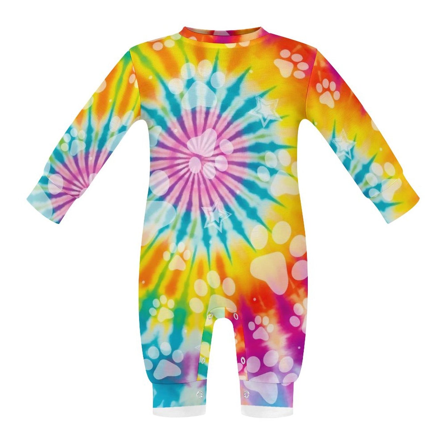 GROOVY PAWS  Baby Romper