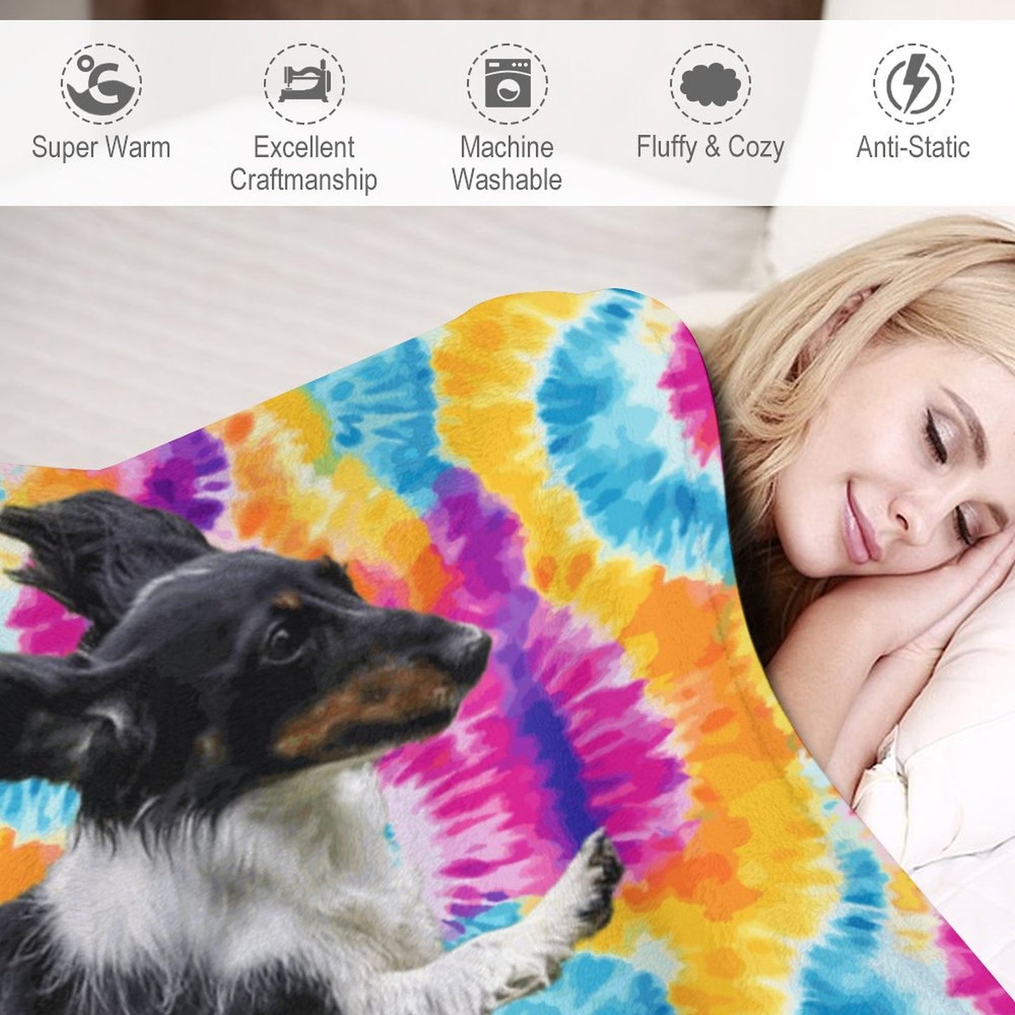 280gsm Flannel Blanket-40"x50" (Dual-sided Printing)