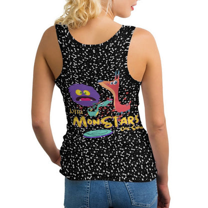 LITTLE MONSTERS Women's Tank Top DS010 (All-Over Printing)