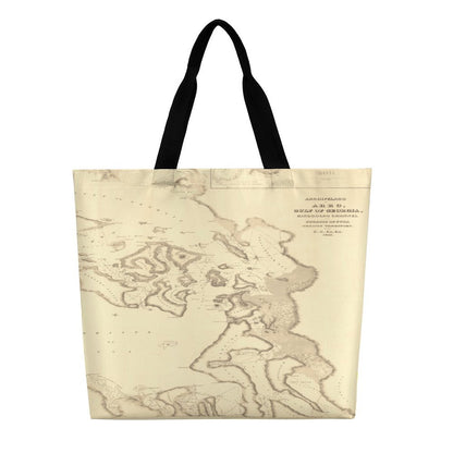 Large One Shoulder Shopping Bag (All-Over Printing)