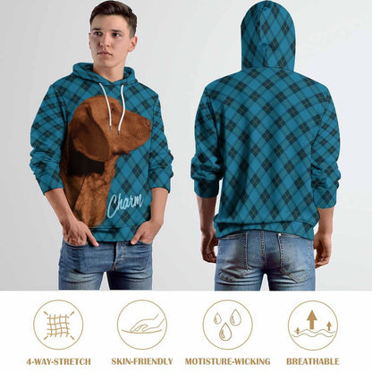 Custom Hoodie FACE PATTERN
