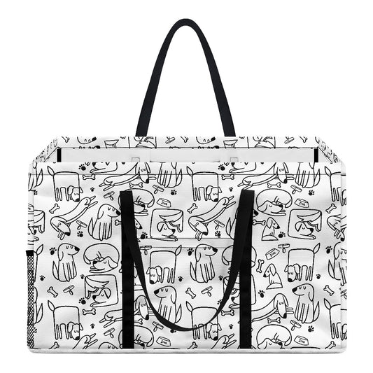 SLEEPY DOG TOTE