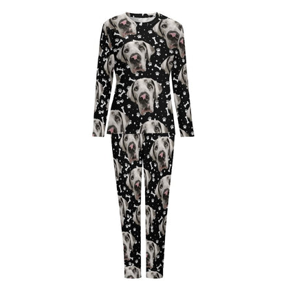 FACE w PAWS-n-BONES Women's 2-Piece Pj Set