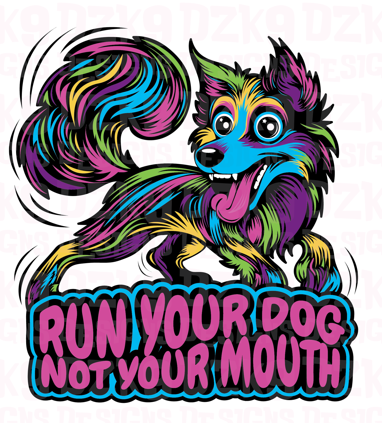 FRANK Collection - Cute Colorful Dog Cartoons!