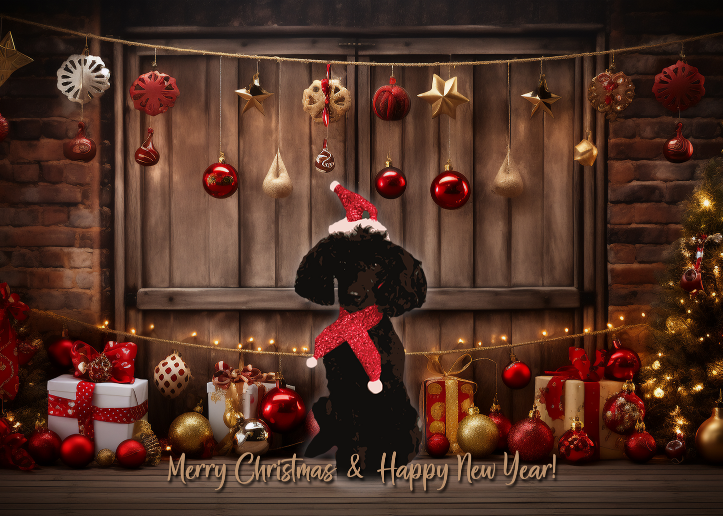 HOLIDAY CARD ARTWORK - PHOTO EDIT