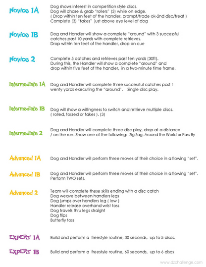 DZK9 CHALLENGE - DISC DOG