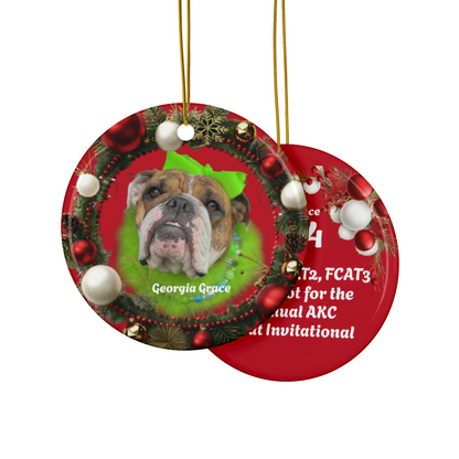 CUSTOM CIRCLE ORNAMENT