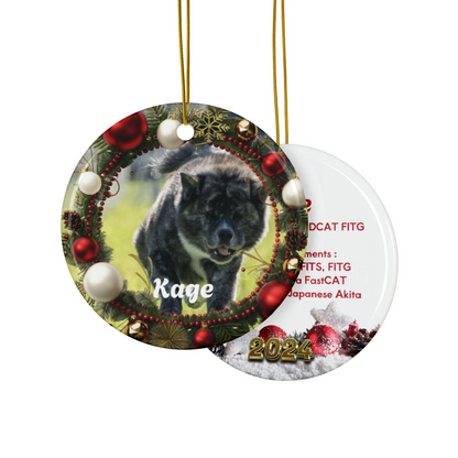 CUSTOM CIRCLE ORNAMENT