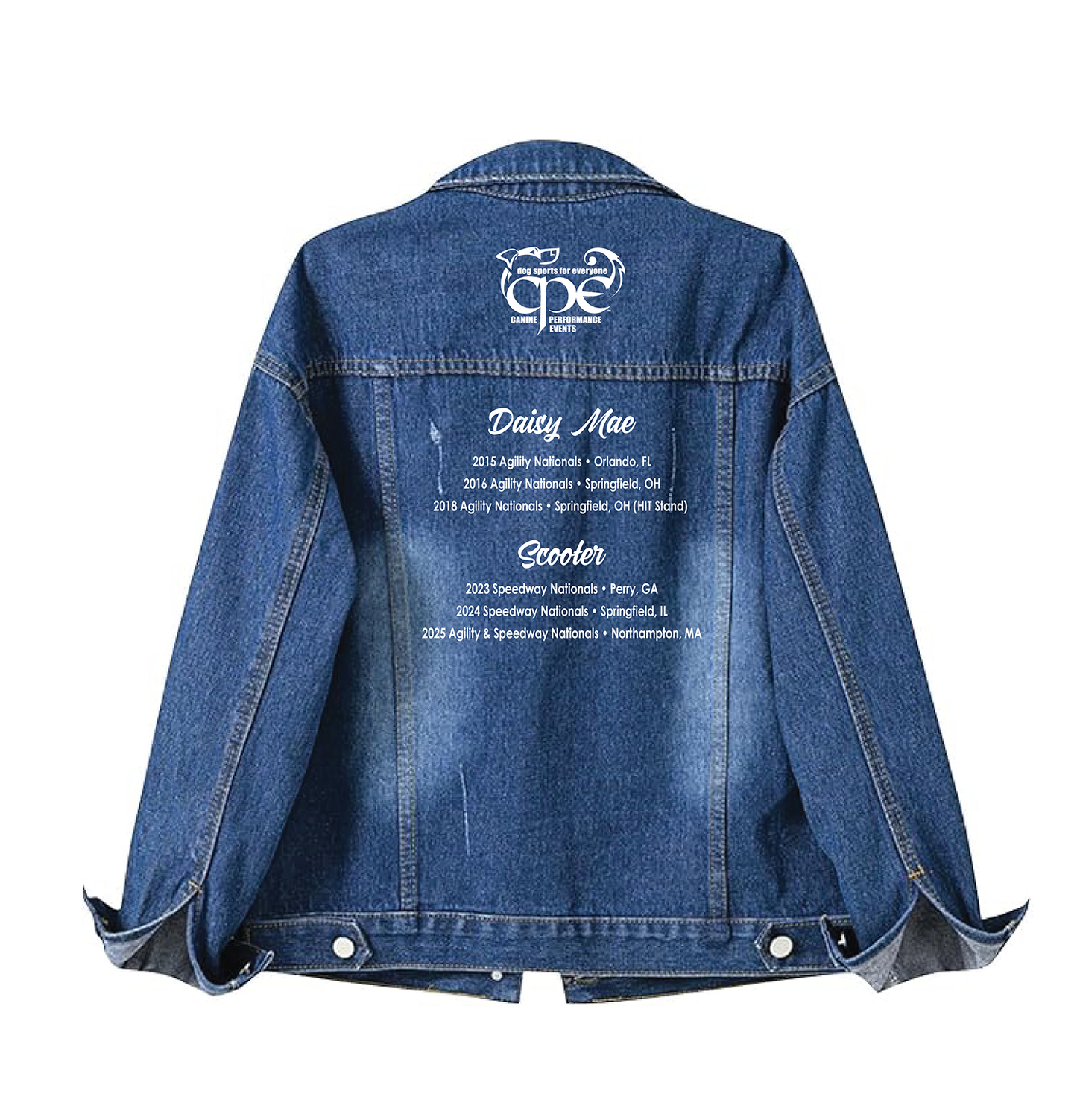 *CUSTOM JEAN JACKET - MARY