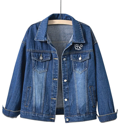 *CUSTOM JEAN JACKET - MARY