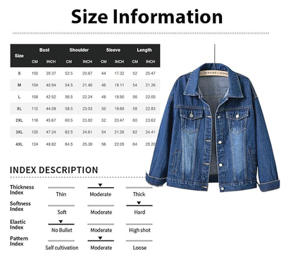 *CUSTOM JEAN JACKET - MARY