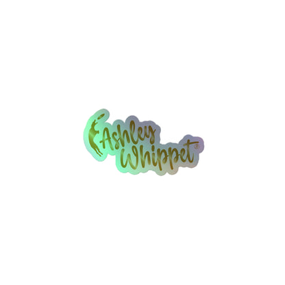 ASHLEY WHIPPET Holographic stickers
