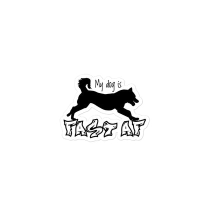 FAST AF HUSKY - Sticker