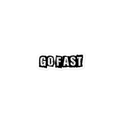 GO FAST Stickers