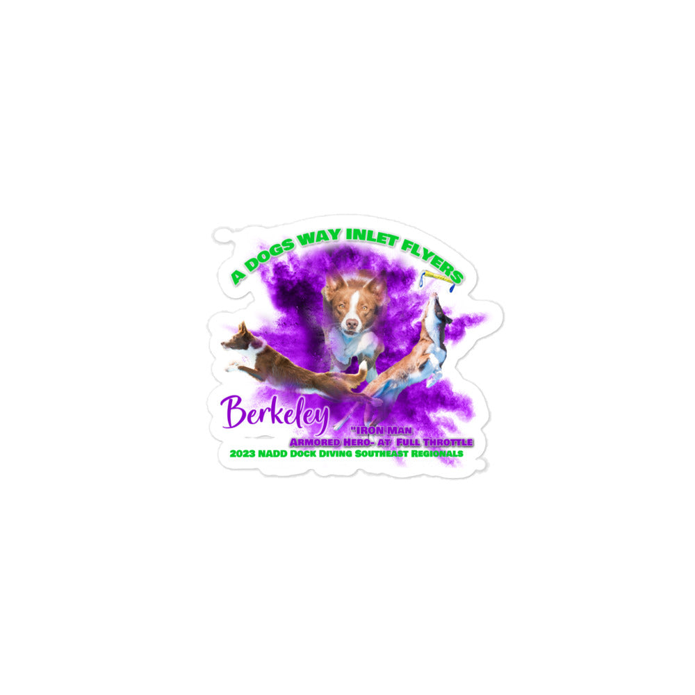 Berkeley Sticker – DZK9 Designs