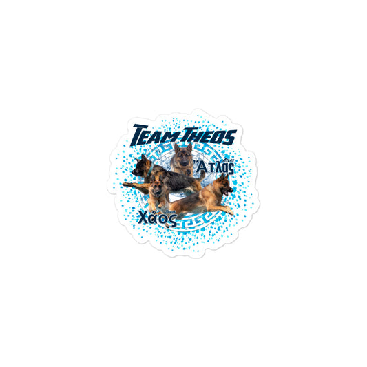 Team Theos Water Stickers