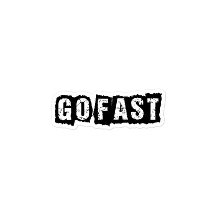 GO FAST Stickers