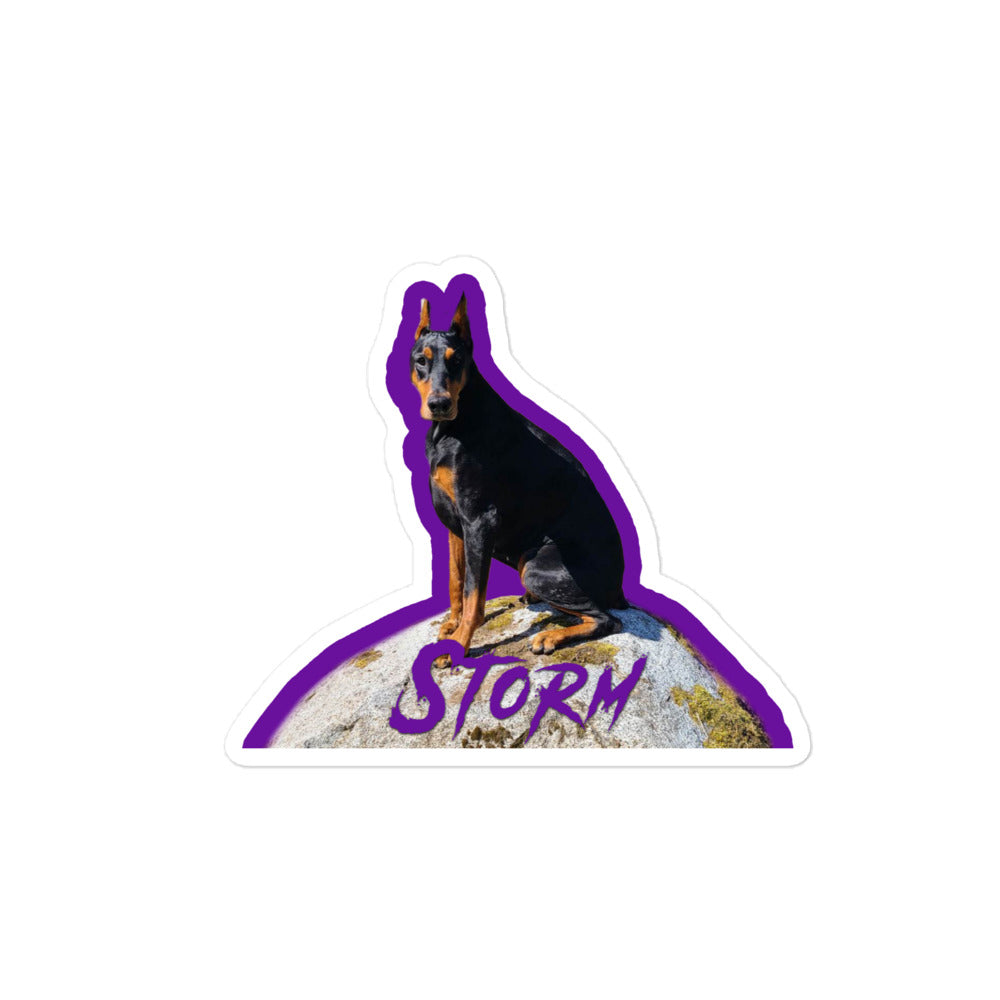 STORM Bubble-free stickers