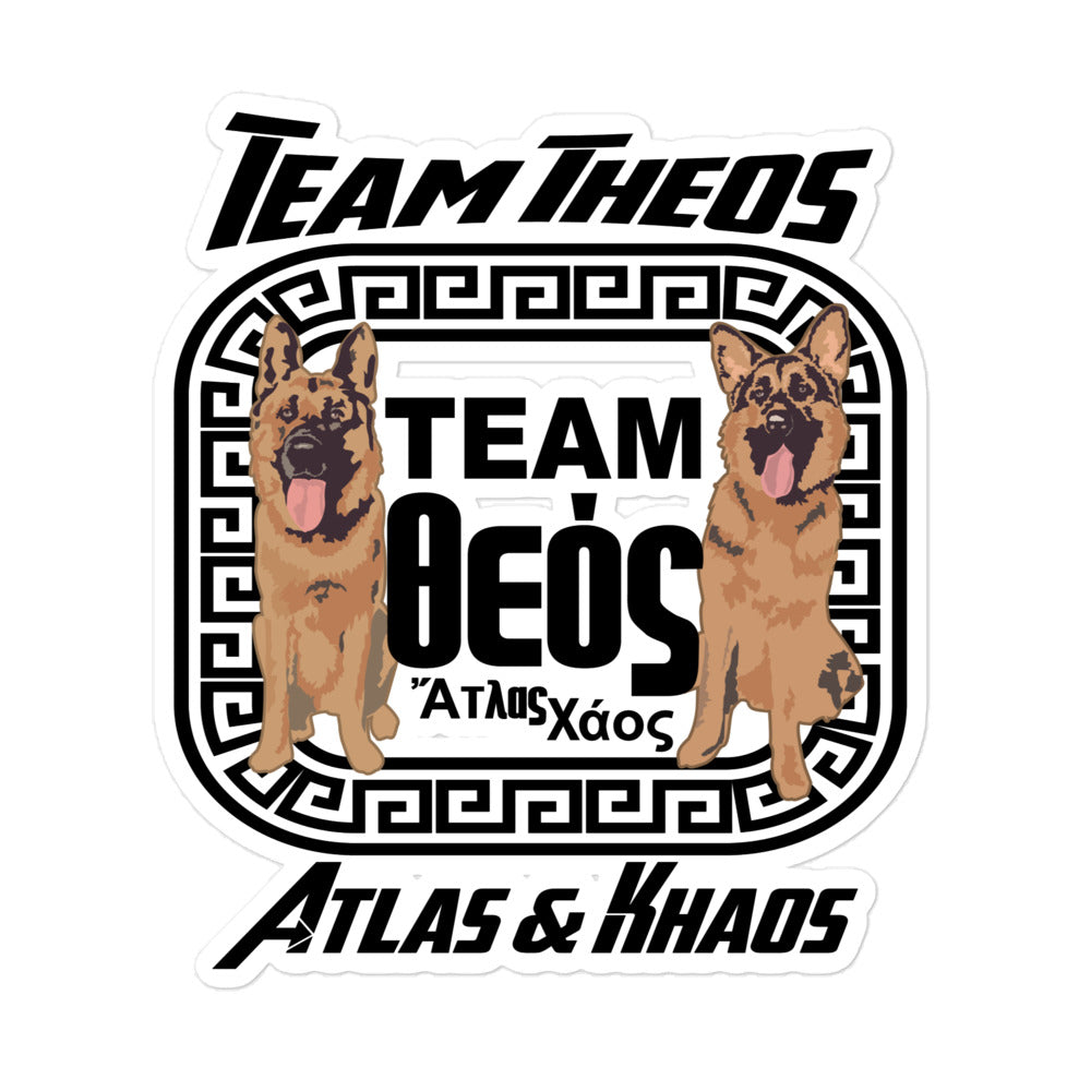 Team Theos Stickers