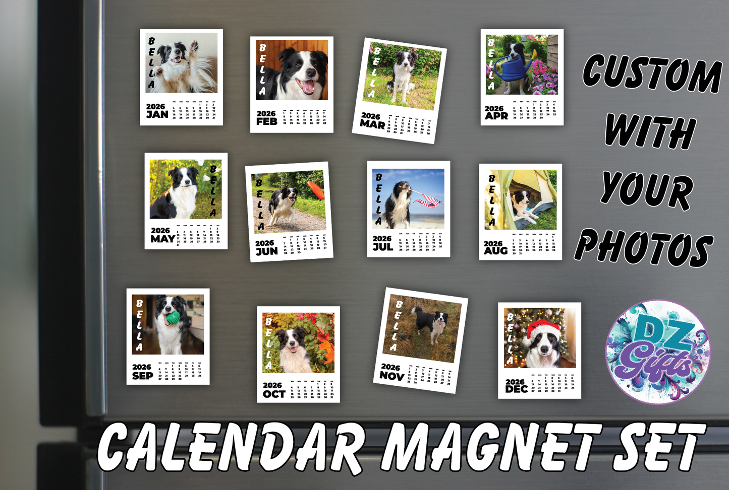 MAGNET MINI CALENDAR SET