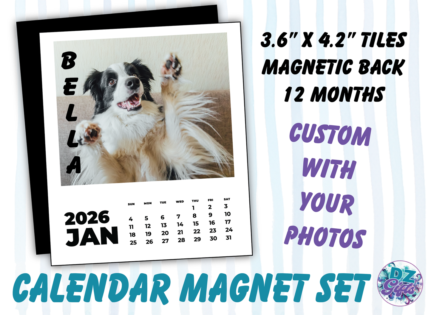 MAGNET MINI CALENDAR SET