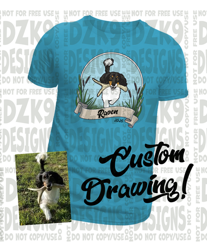 NASDA 2026 SHED RETRO - Custom Dog Cartoon