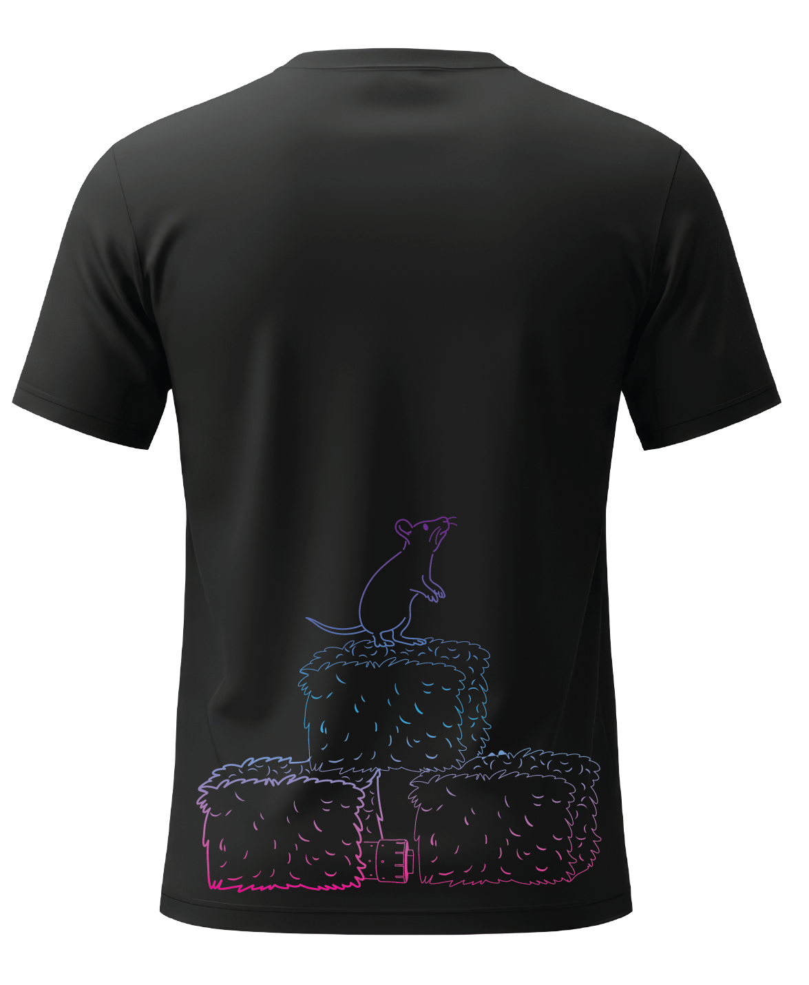 FUN BARN HUNT T-SHIRT - COLOR FADE
