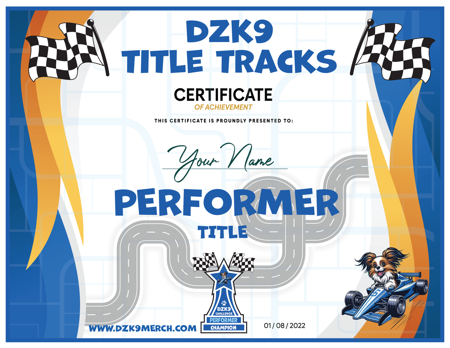 DZK9 VIRTUAL TITLES - PERFORMER
