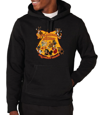 OKLAHOMA MISCHIEF AKC AGILITY LEAGUE - HOODIE