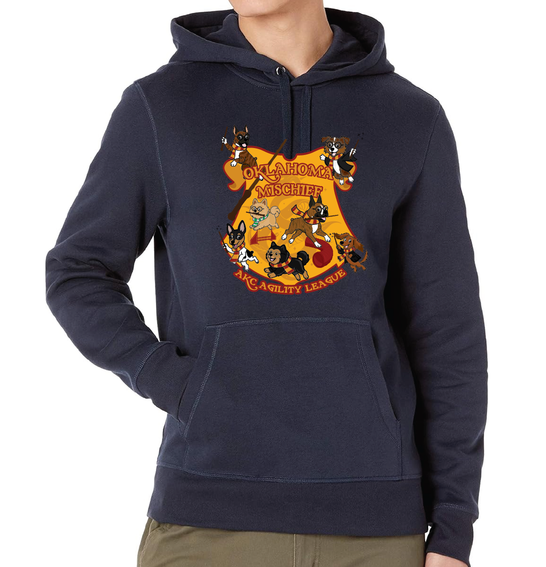 OKLAHOMA MISCHIEF AKC AGILITY LEAGUE - HOODIE