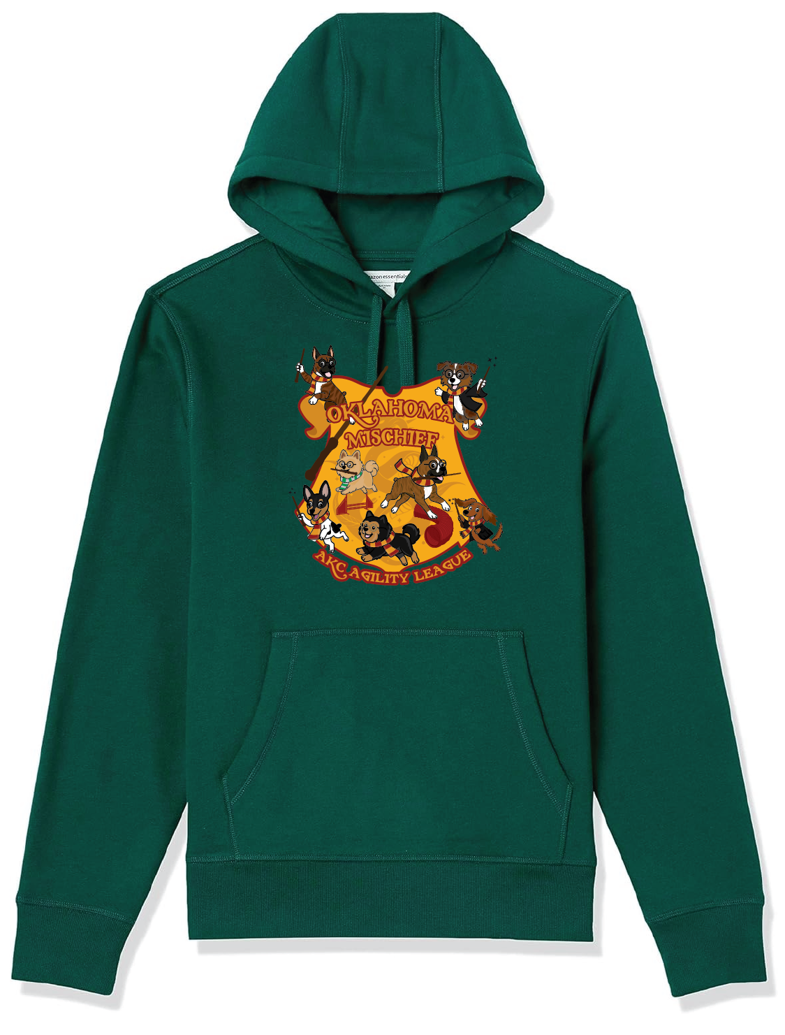 OKLAHOMA MISCHIEF AKC AGILITY LEAGUE - HOODIE