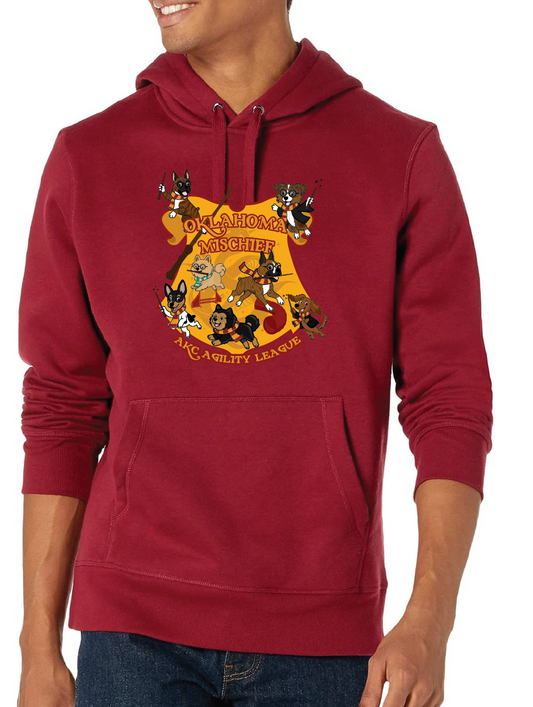 OKLAHOMA MISCHIEF AKC AGILITY LEAGUE - HOODIE