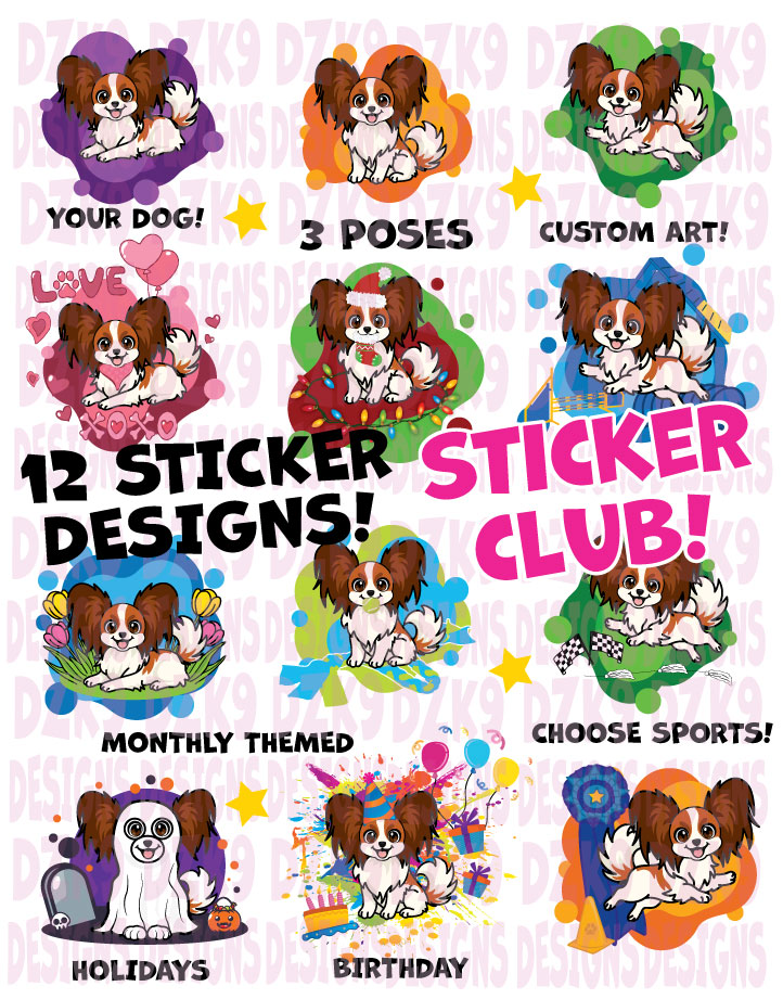 STICKER CLUB!