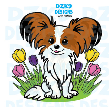 HOLIDAY Cute  Dog Cartoons! ADD PROPS!