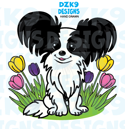 HOLIDAY Cute  Dog Cartoons! ADD PROPS!