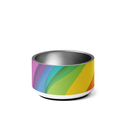 Rainbow Pet bowl