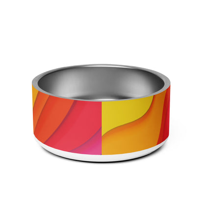 Rainbow Pet bowl