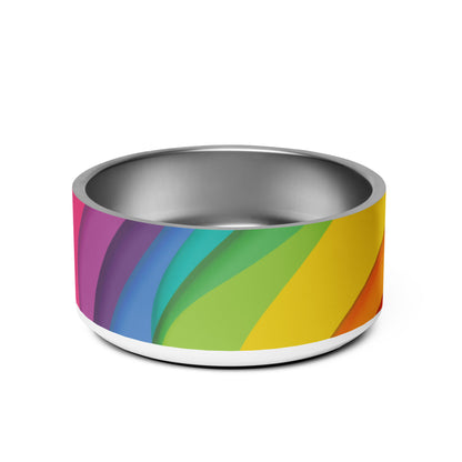 Rainbow Pet bowl