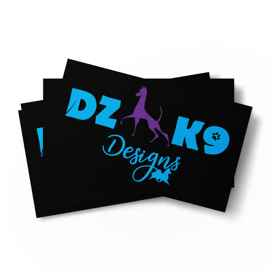 DZK9 Designs Business Cards
